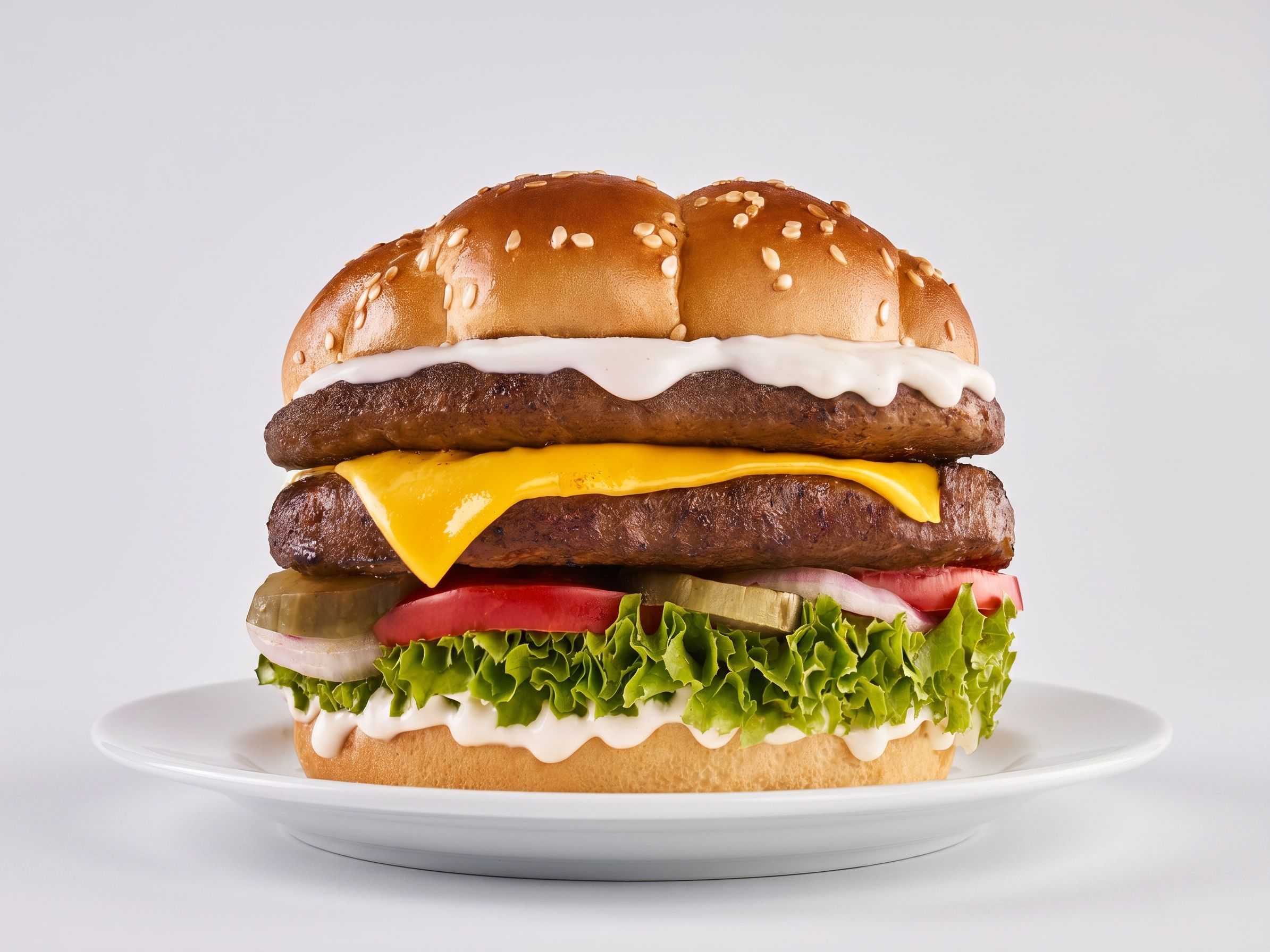 Carmelito Beef Burger Sandwich