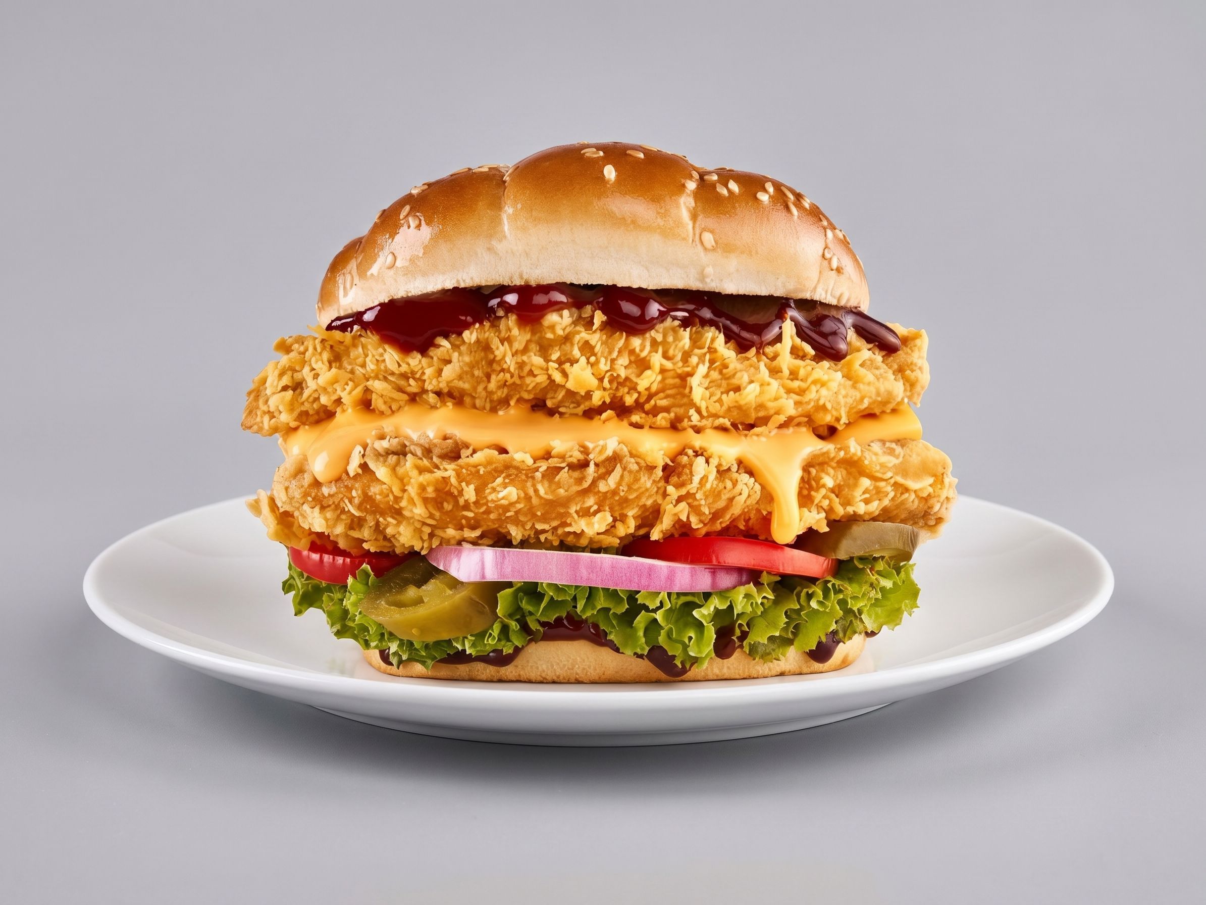 Kuri Fire Chicken Sandwich