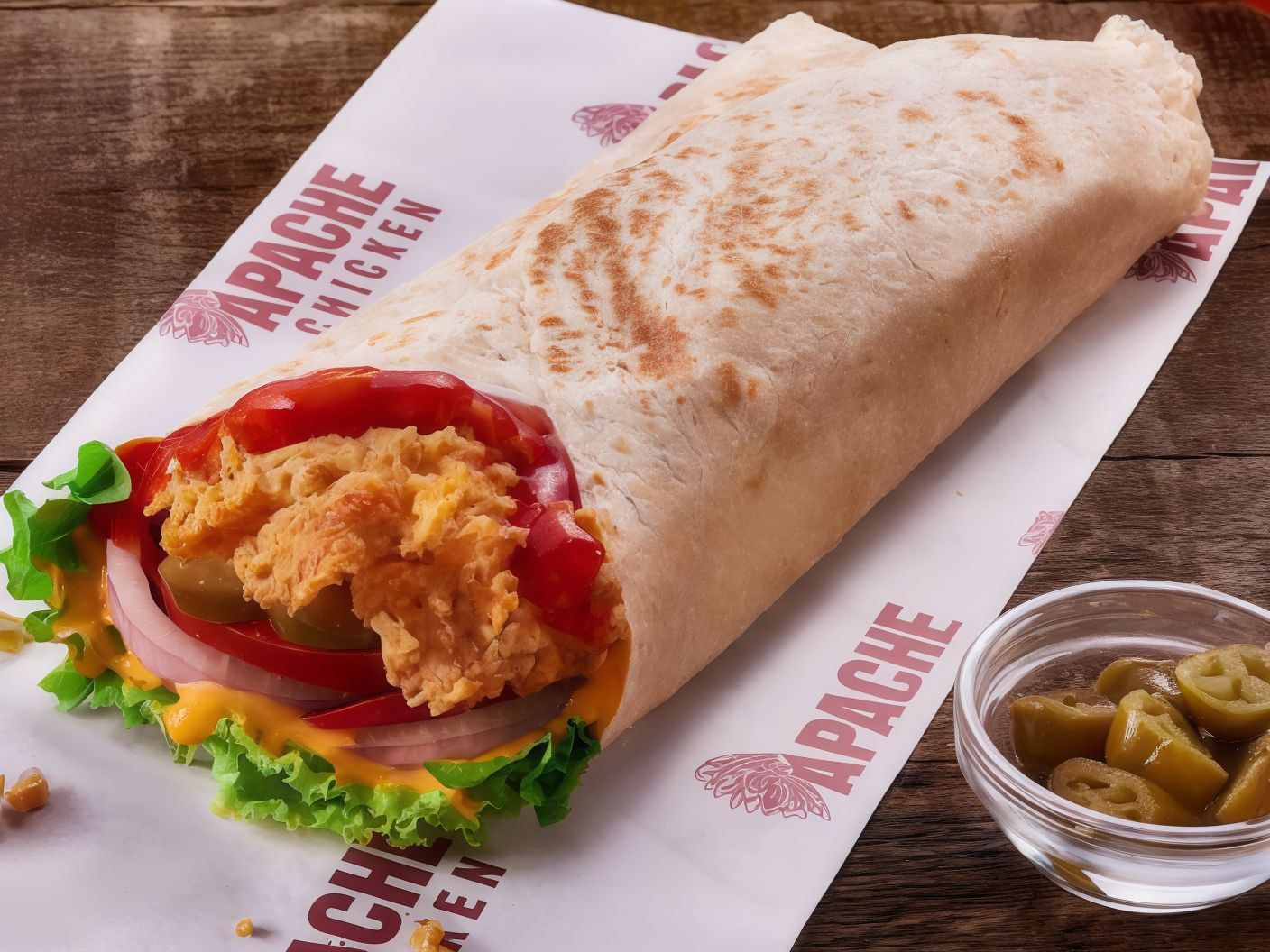 Wrap Chicken Sandwiches