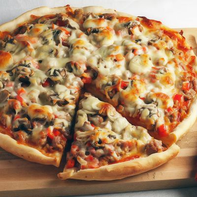 Oriental Sausage on mushroom