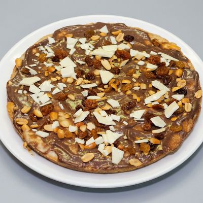 Small Chocolate And Basbousa Pie