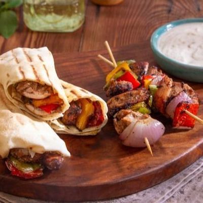 Shish Tawook Sandwich With Syrian Bread