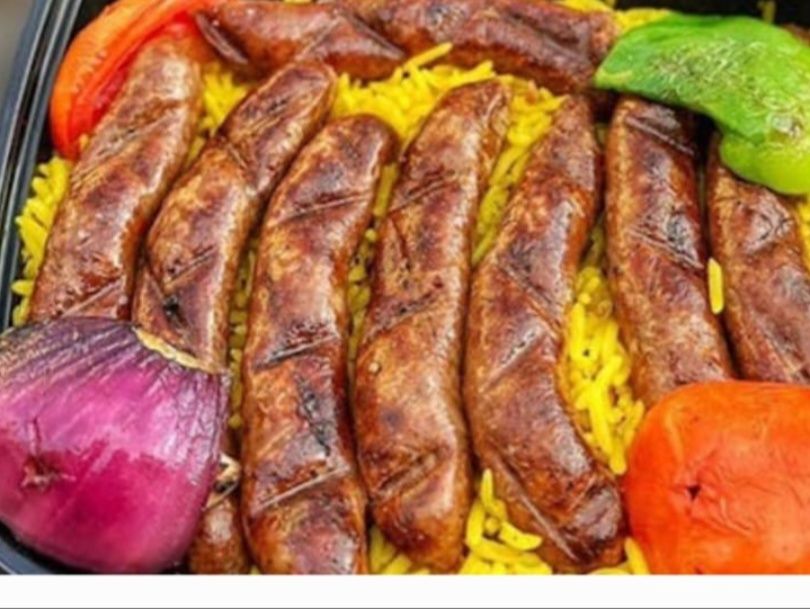 Charcoal Cooked Sausage Meal