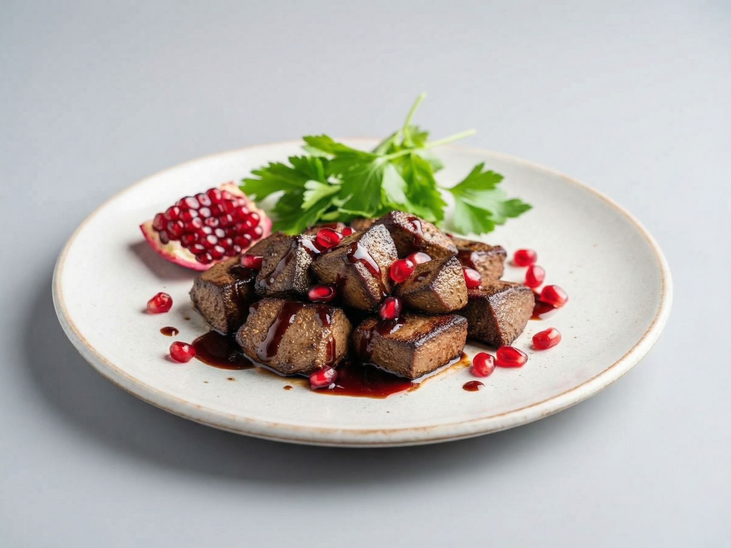 Pomegranate Molasses Liver