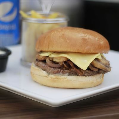burger Mushroom