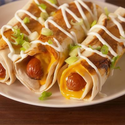 Hot Dog Quesadilla