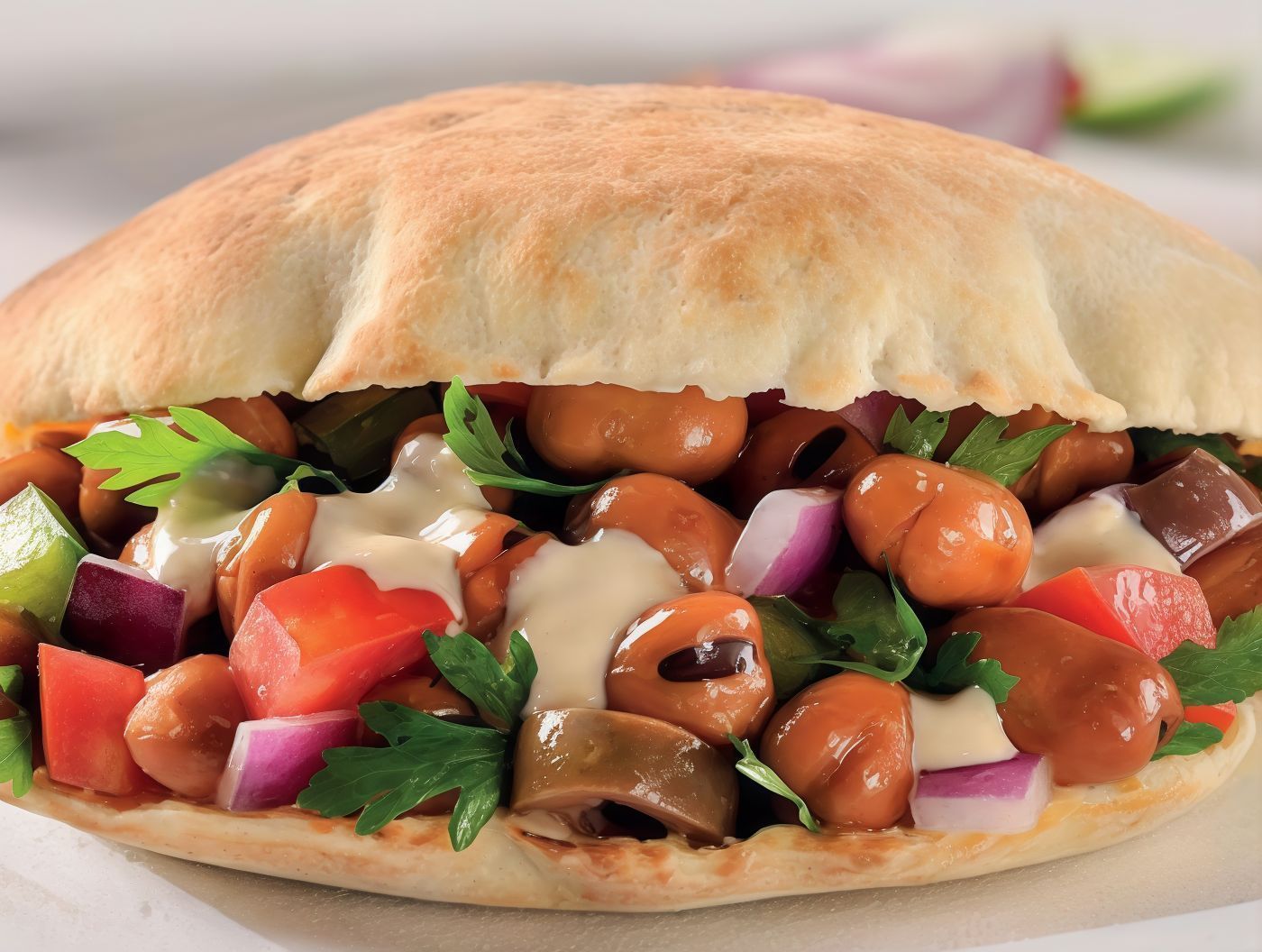 Foul With Hummus