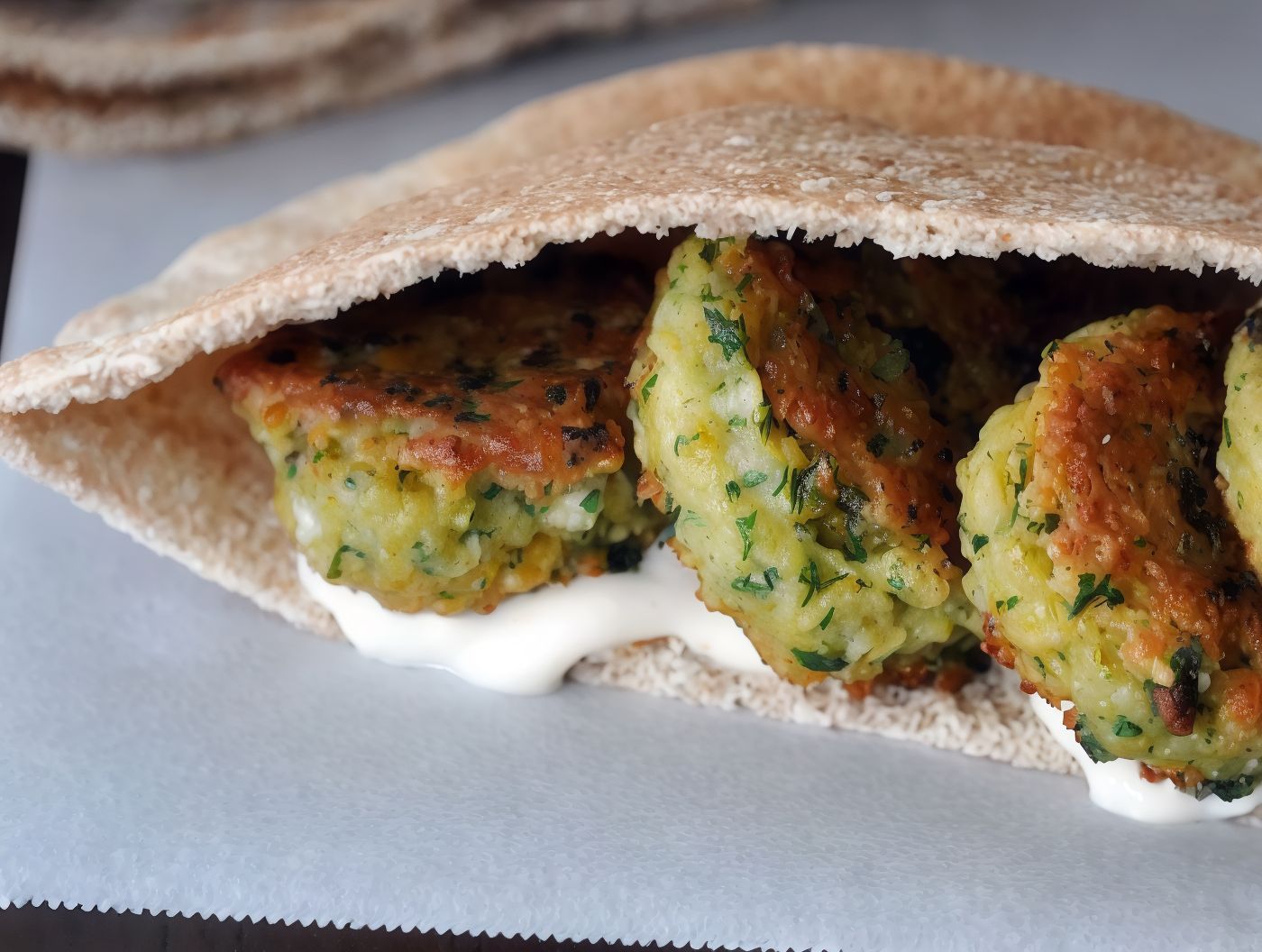Falafel Hummus