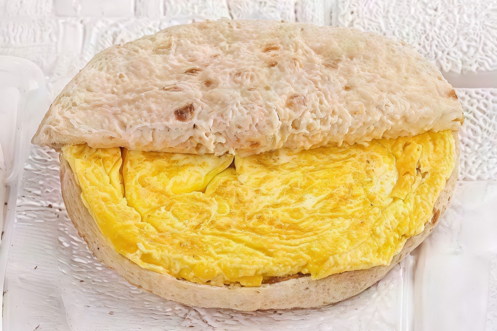 Farm Omelette Sandwich