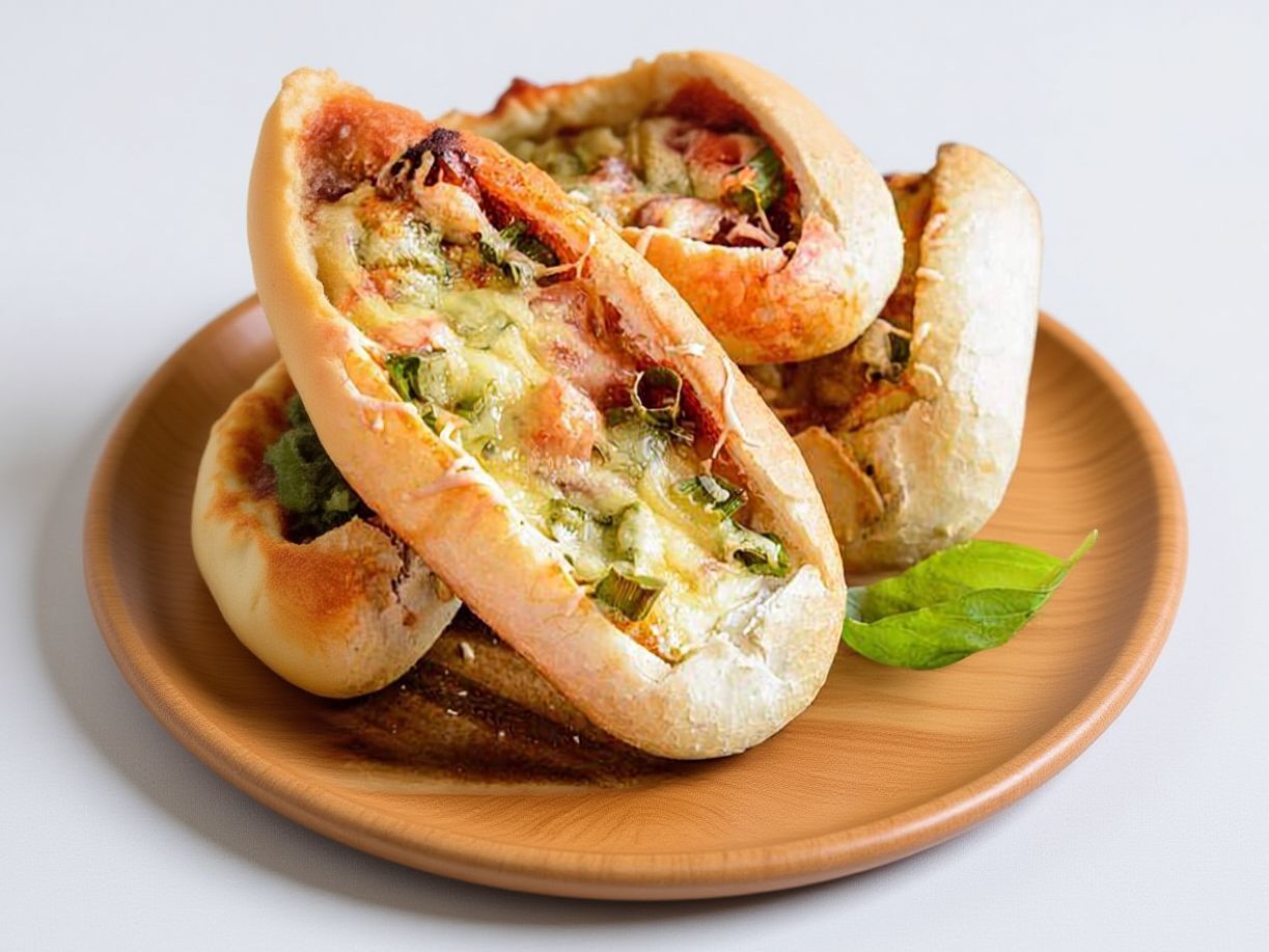Omelette Hot Dog Sandwich