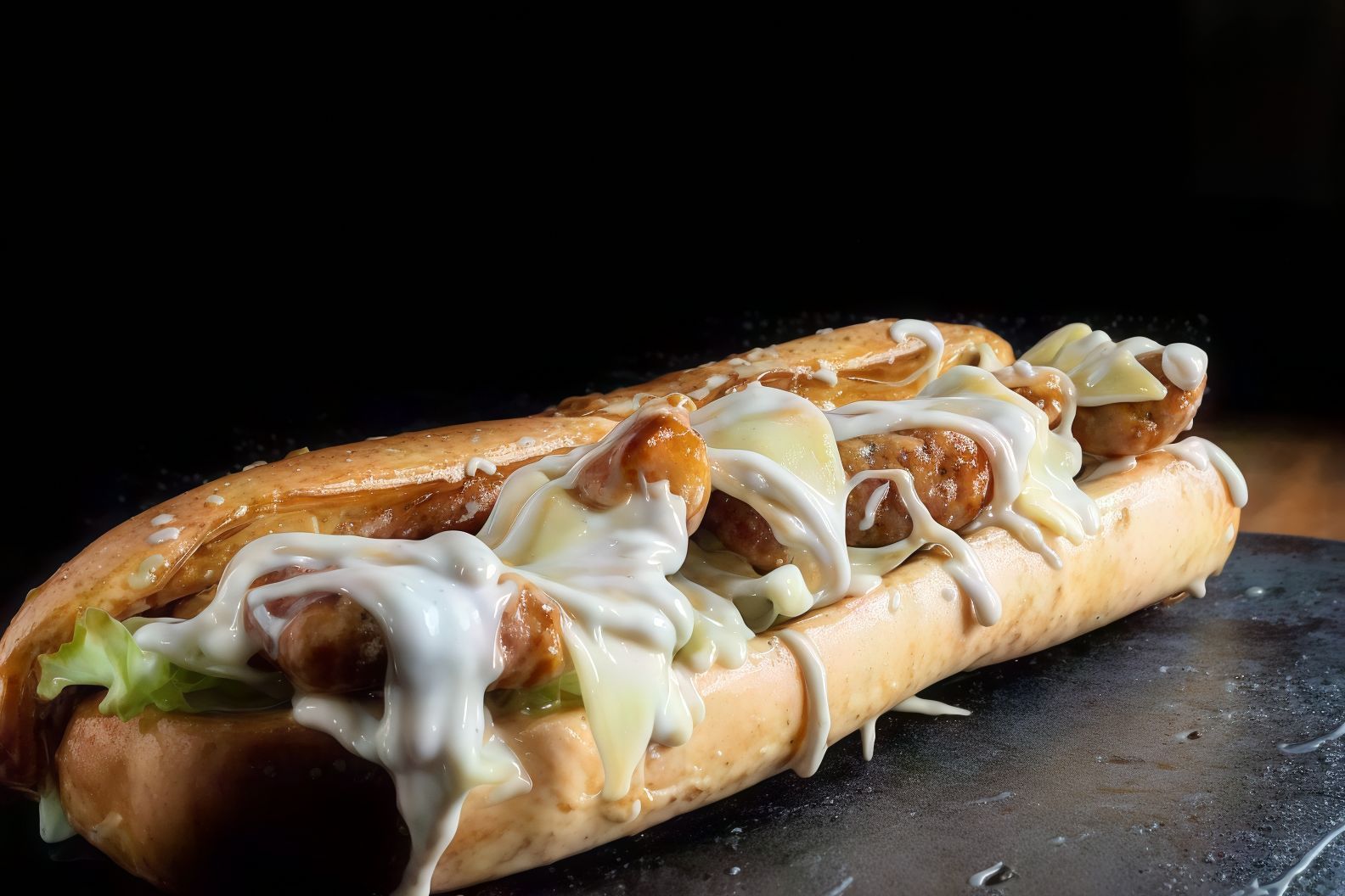 Cheese Lovers Hot Dog