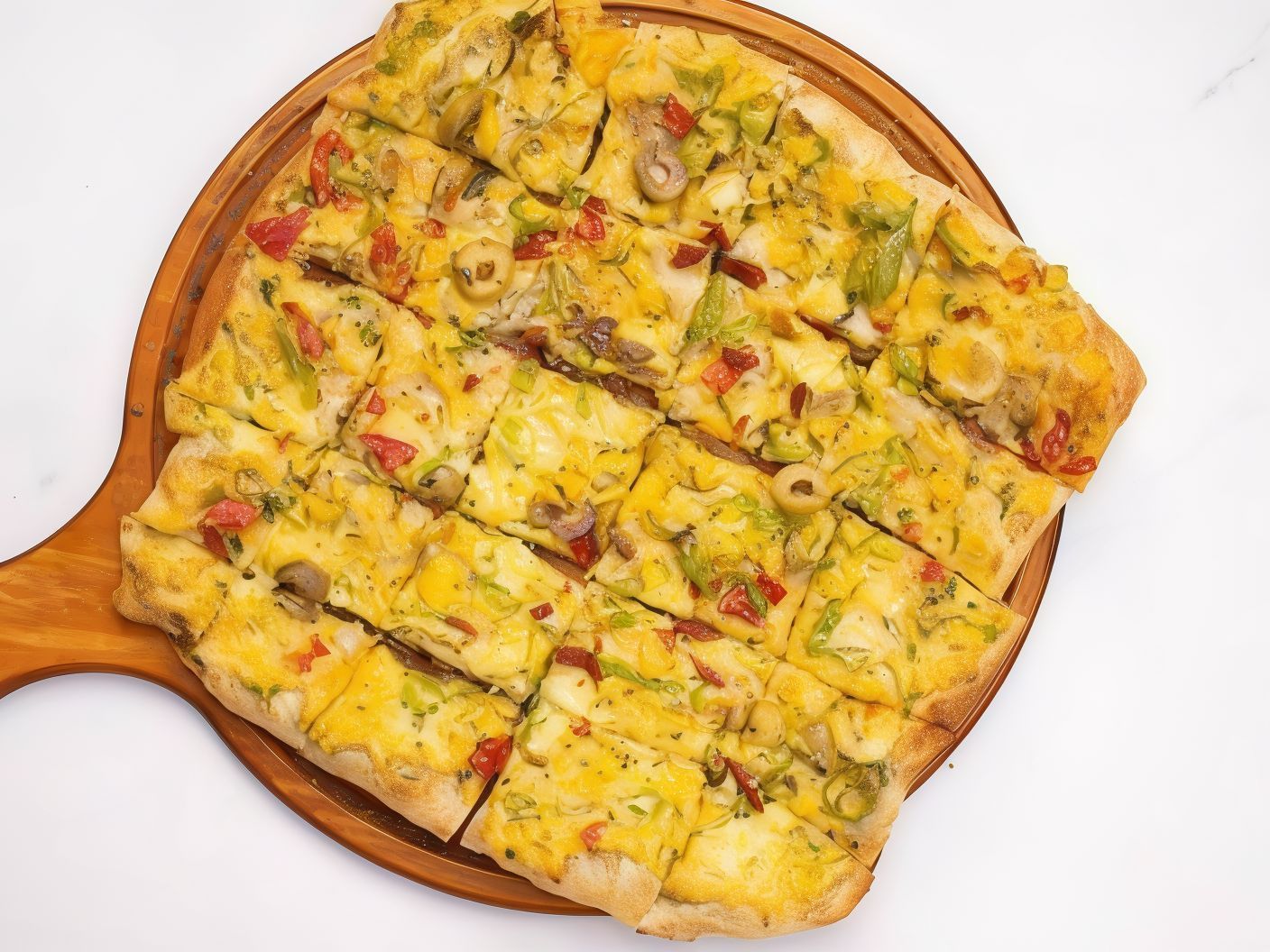Oriental Pastrami Pizza