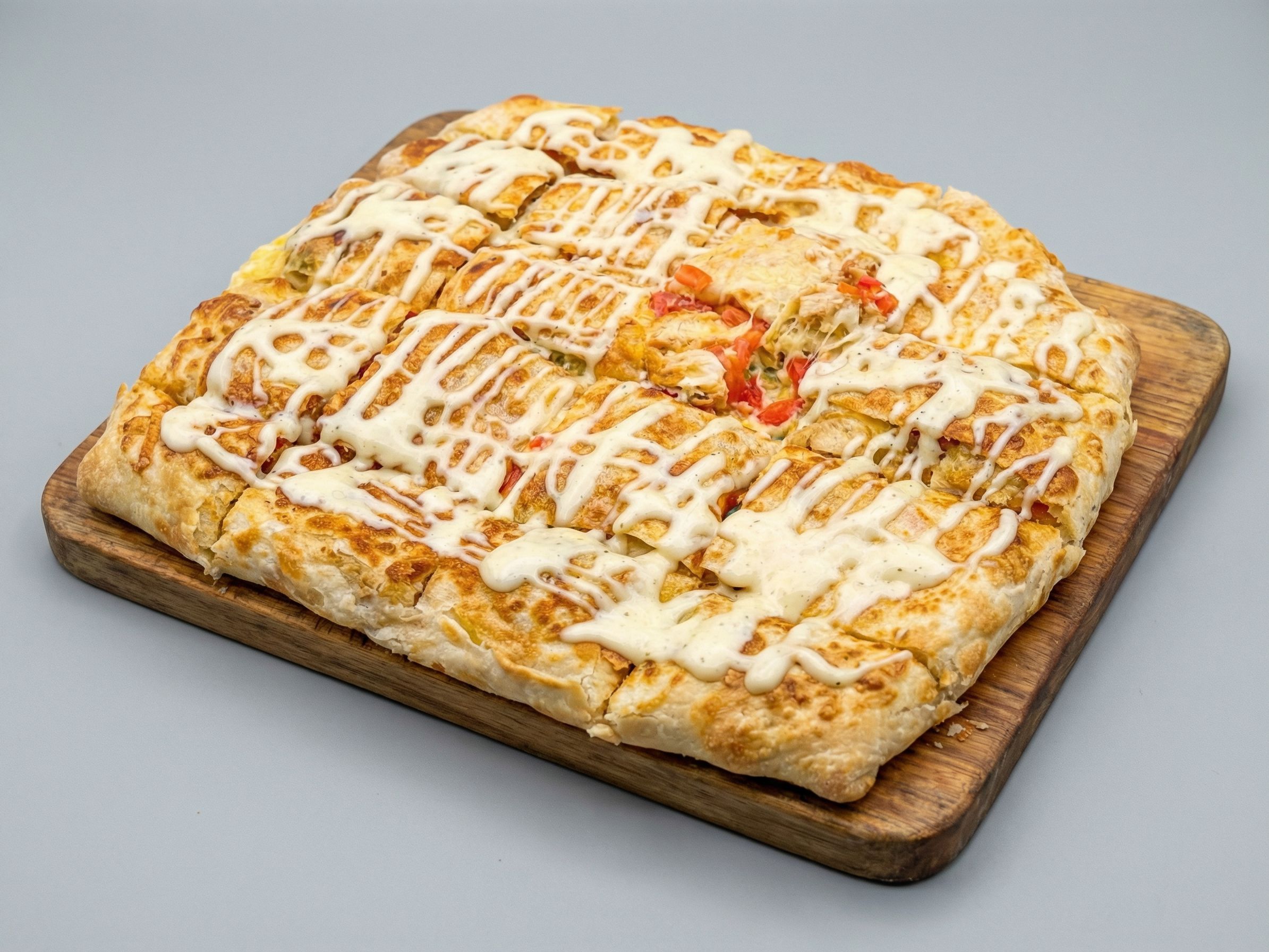 Oriental Chicken Ranch Pie