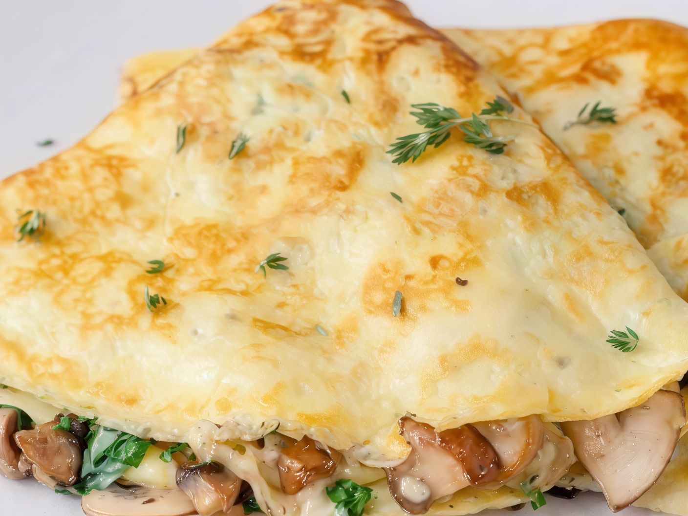 Mushroom Crepe