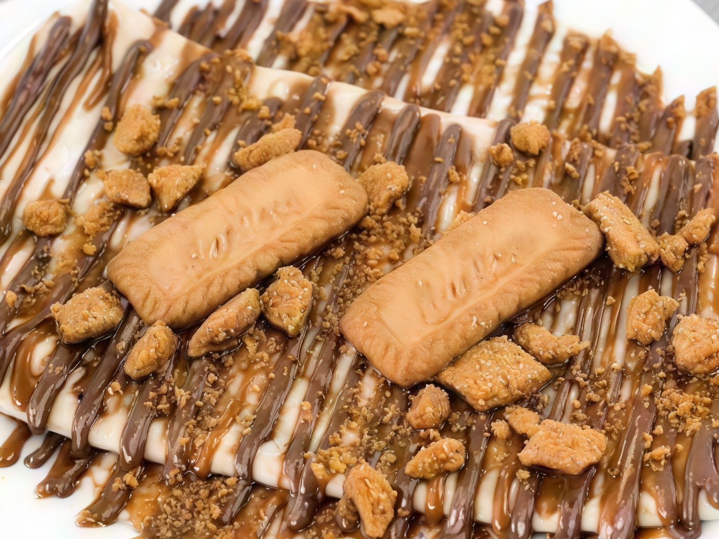 Nutella And Lotus Crepe
