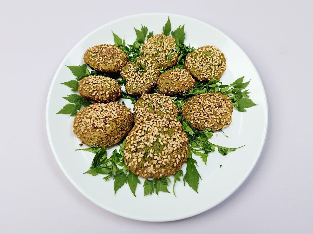 Falafel With Sesame Piece