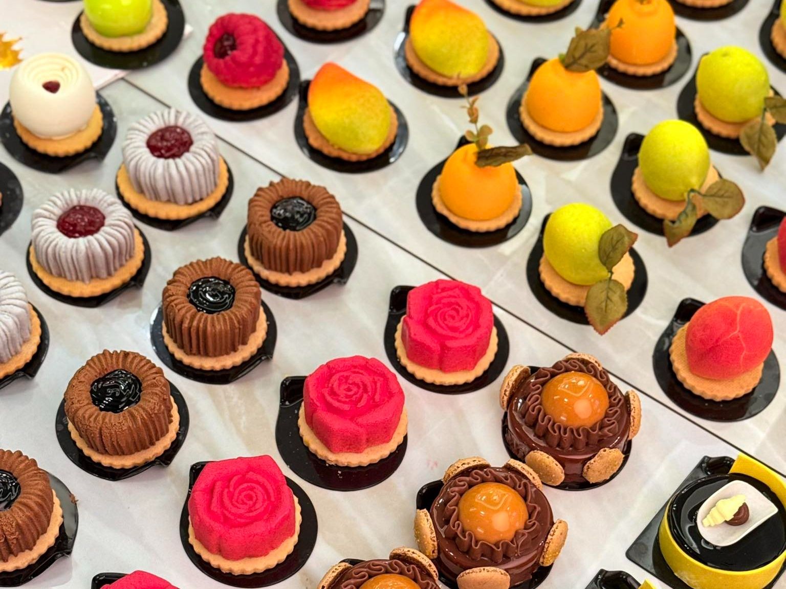 Assorted mousse cakes