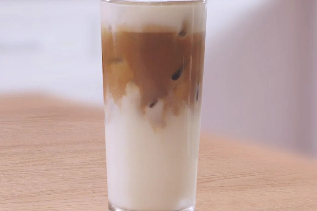 Flavored Iced Latte