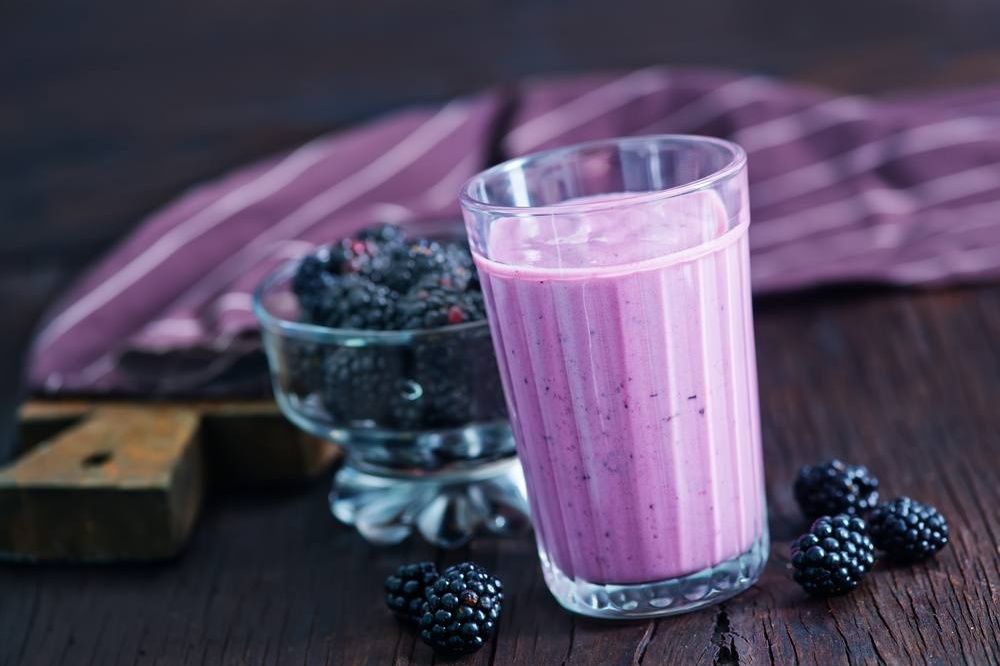Blueberry Milkshake
