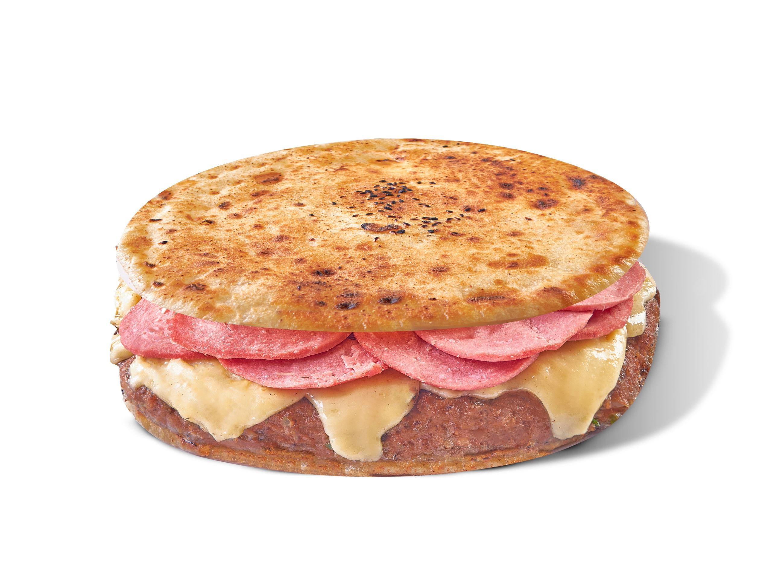 Salami Sausage With Cheese Mix