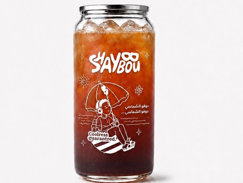 Peach flavored iced tea