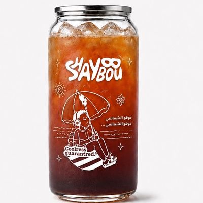 Peach flavored iced tea