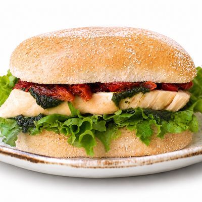 Pesto Chicken Square Bread
