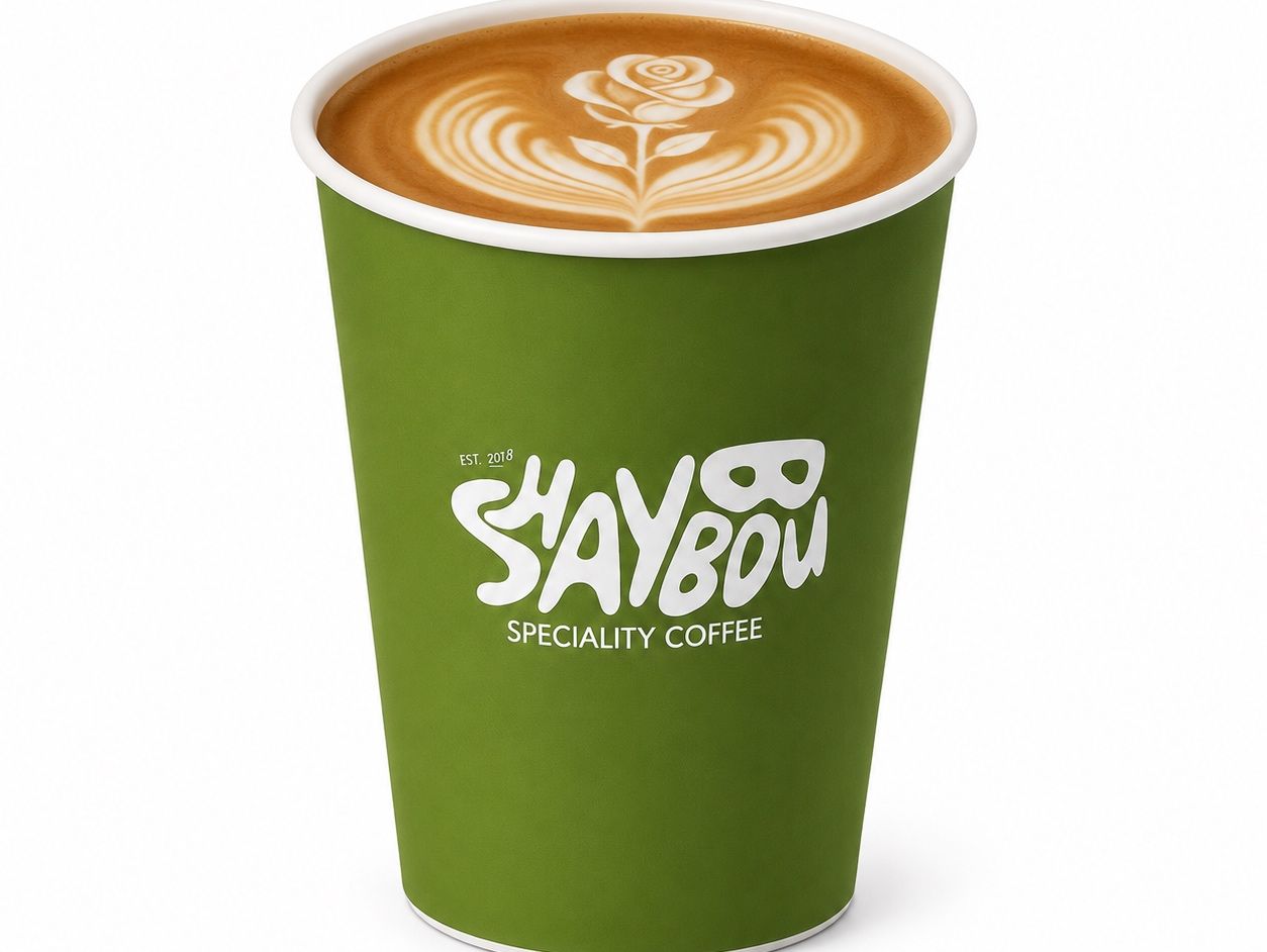 Salted vanilla latte