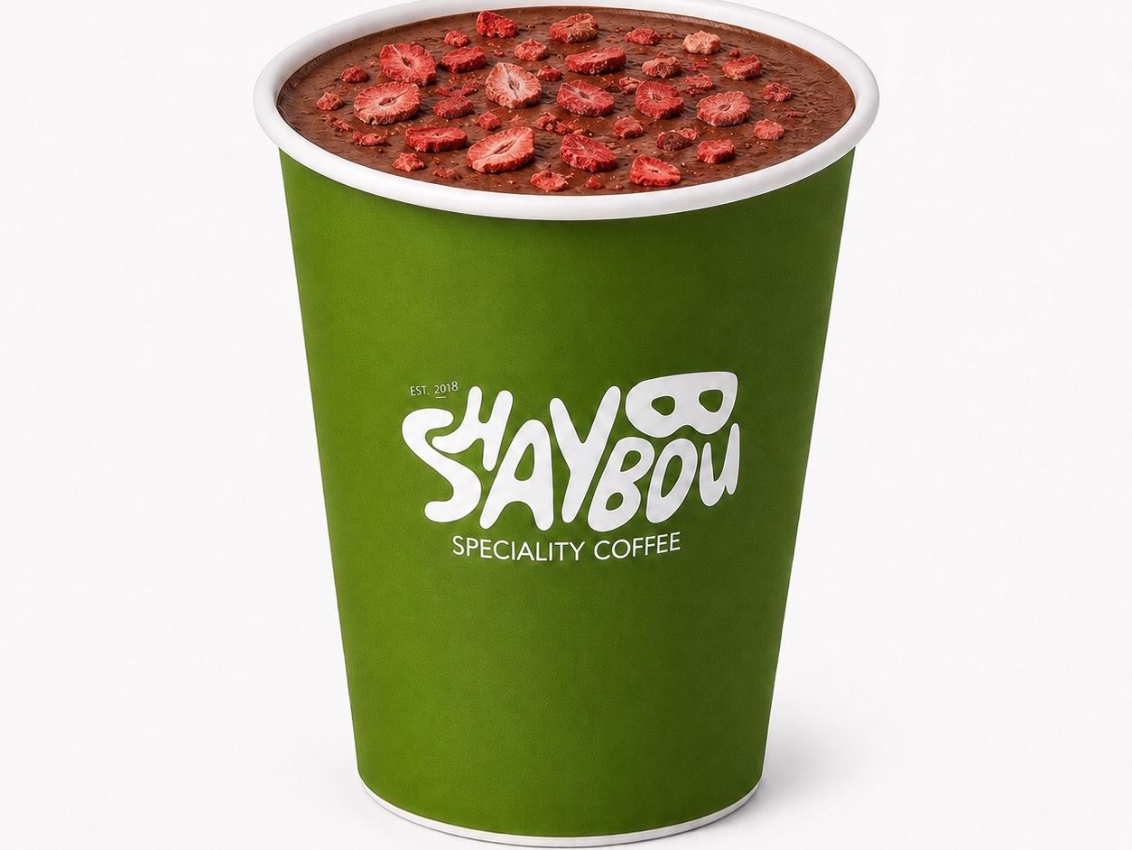 Hot strawberry chocolate