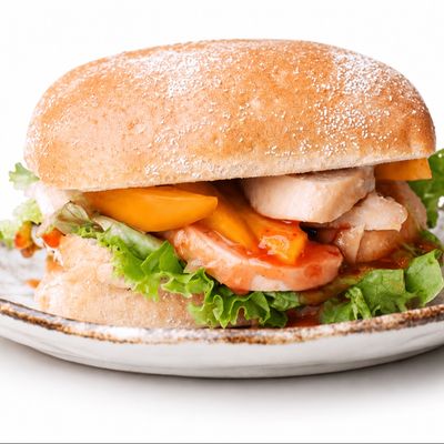 Buffalo Chicken Square Sandwich