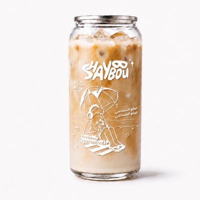 Iced white mocha frappé
