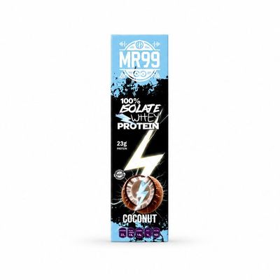 Coconut flavored protein bar