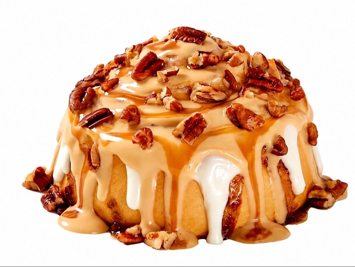 Fresh Pecan Cinnabun Cinnamon Roll