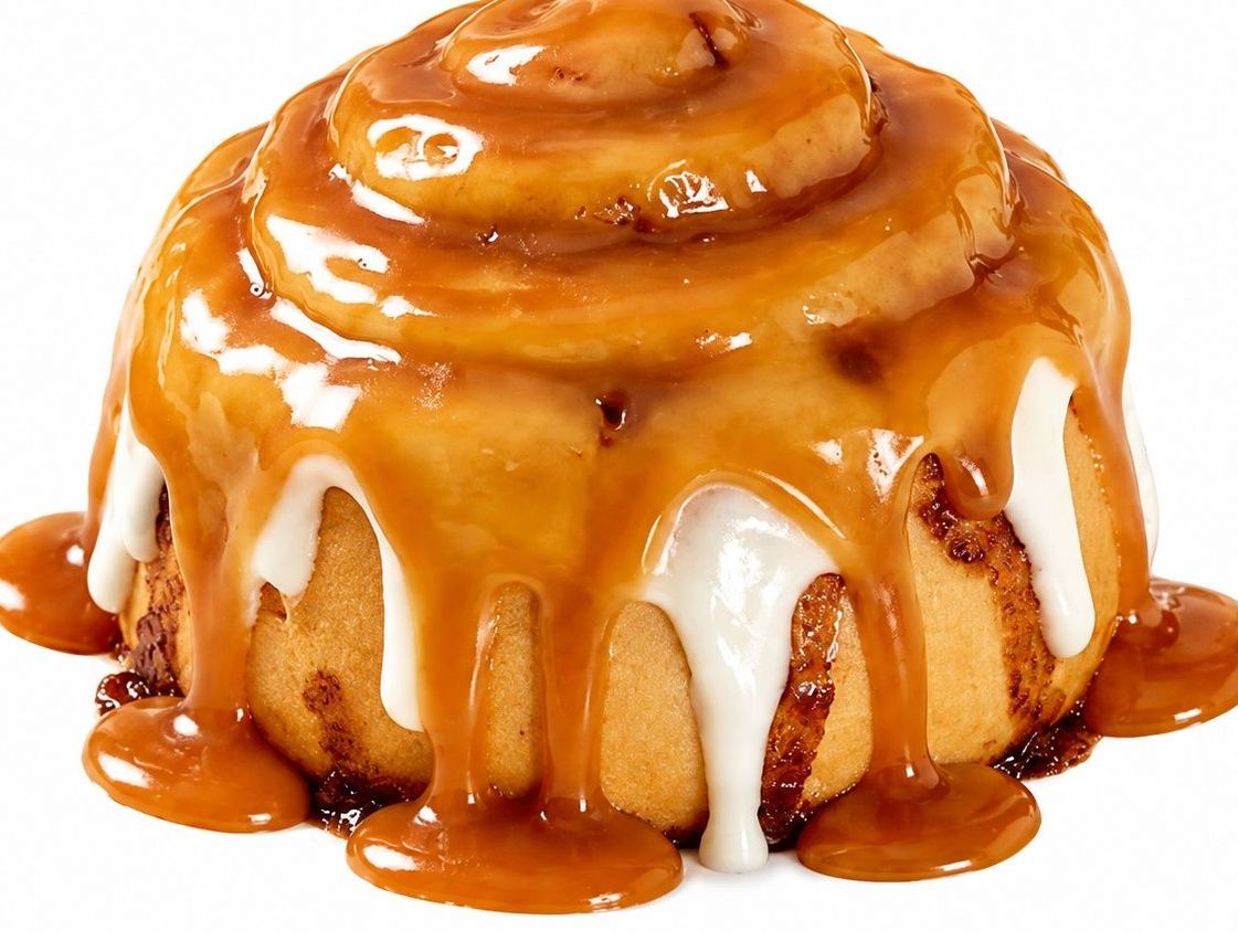 Caramel Cinnabun Cinnamon Roll