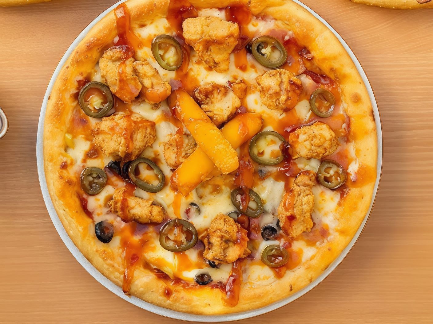 Chicken Fire Pizza