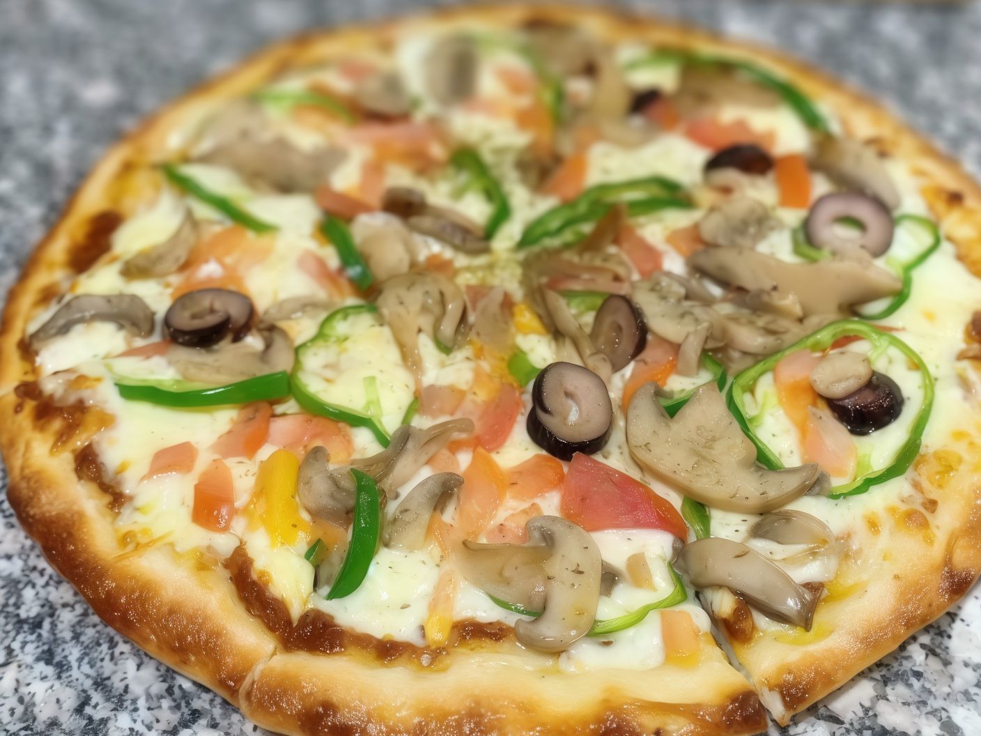Mushroom Pizza
