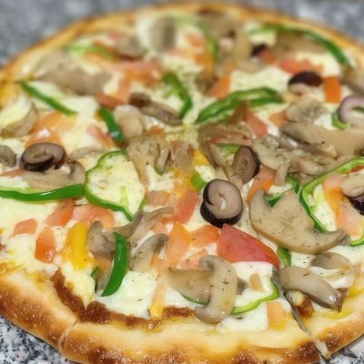 Mushroom Pizza