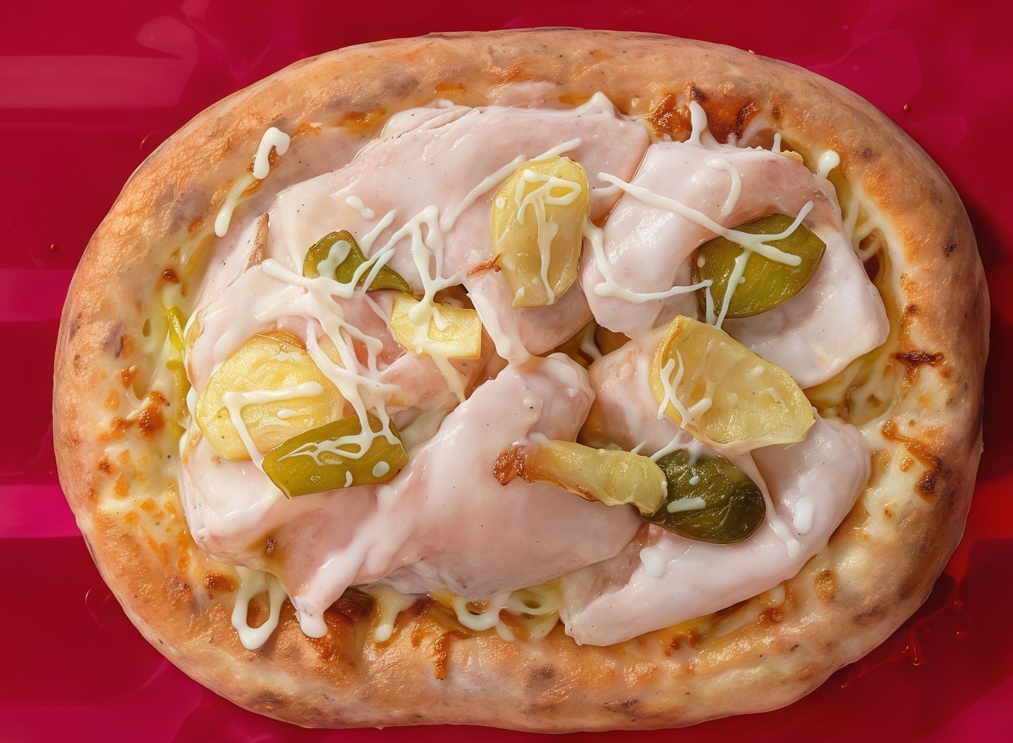 Smoked Turkey and Mozzarella Manoucheh