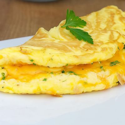 Omelette With Roumy Cheese