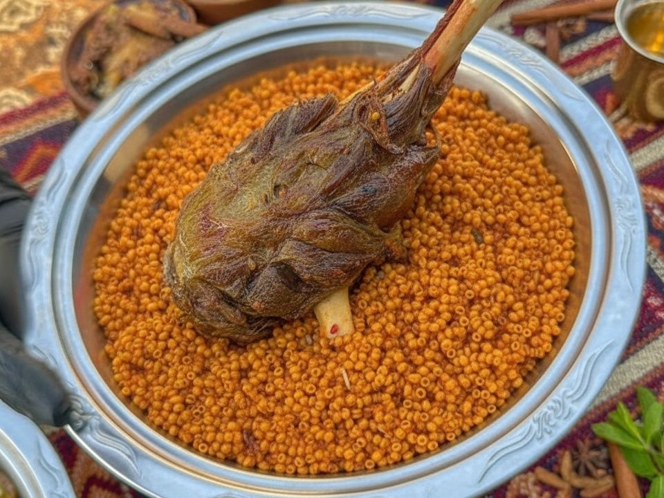 Badawy Style Lamb Shank With Mabakbeh
