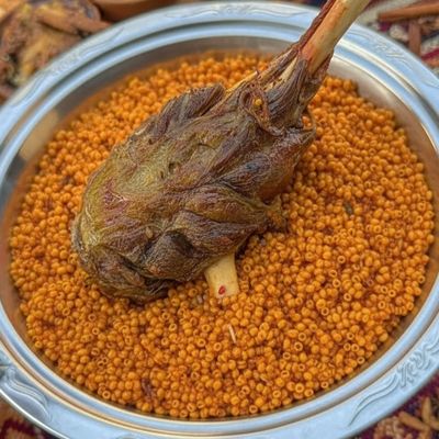 Badawy Style Lamb Shank With Mabakbeh