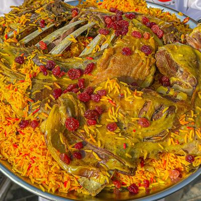 Half Teis Mandi Rice With Nuts