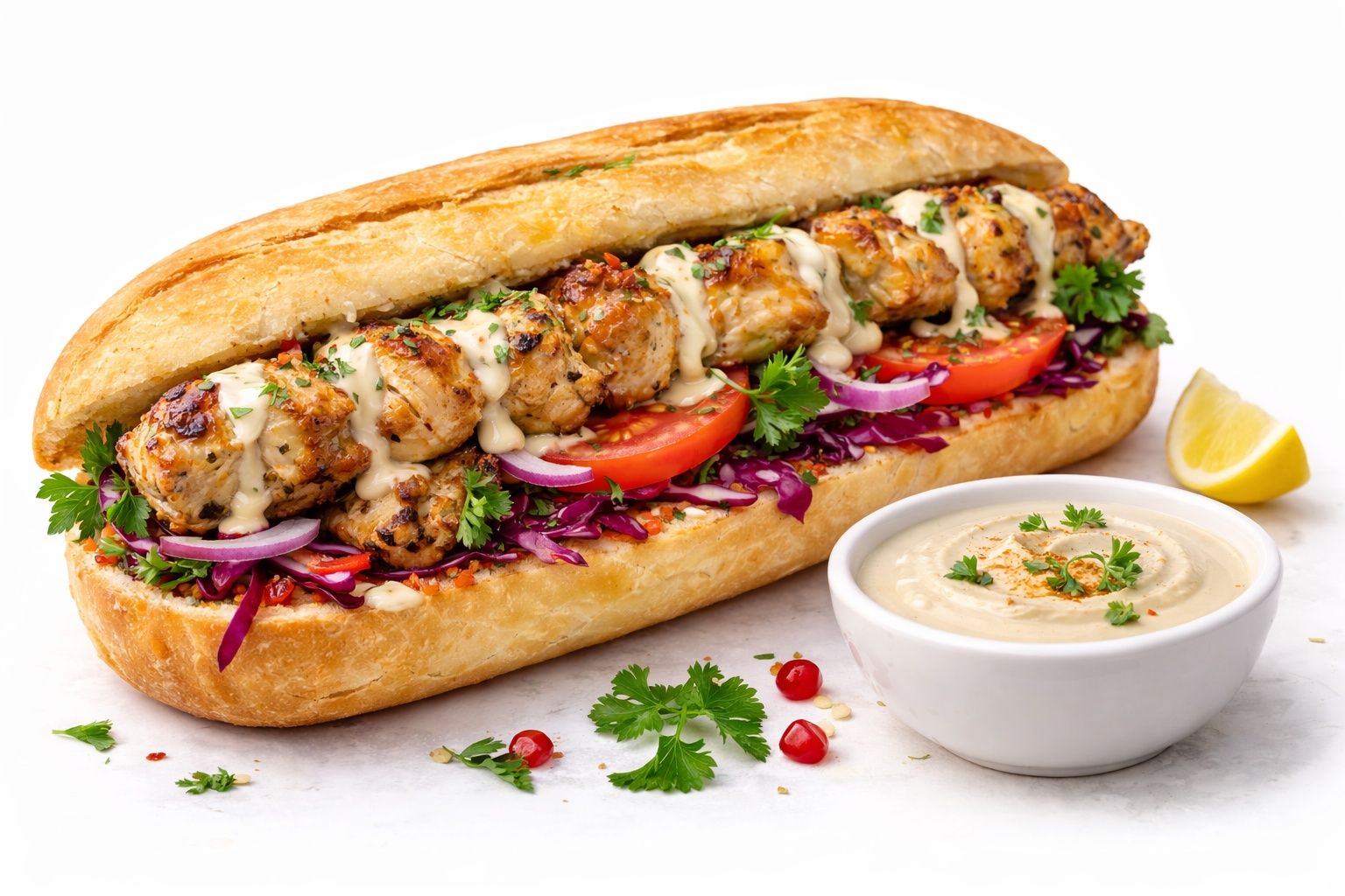Shish Tawook Sandwich