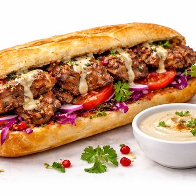Kebab sandwich