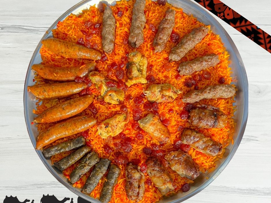 Half Madfa’ Tray