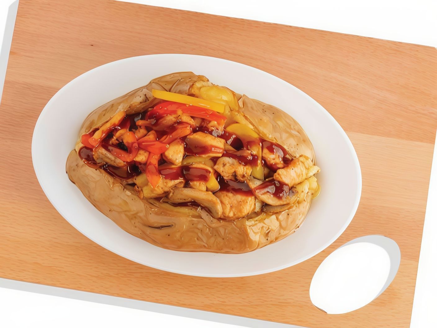 Chicken BBQ Kumpir