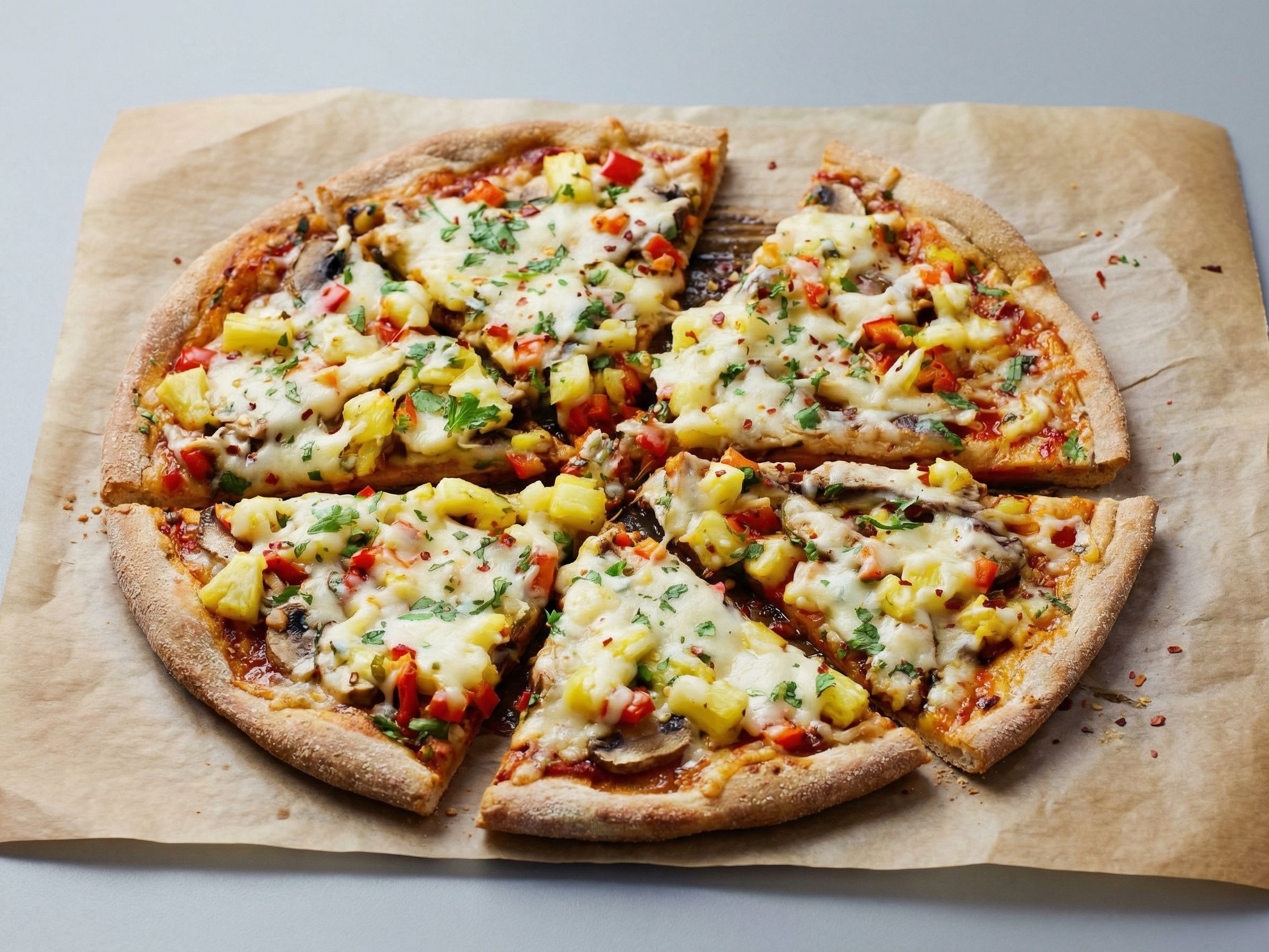 Mushroom Italian Pizza