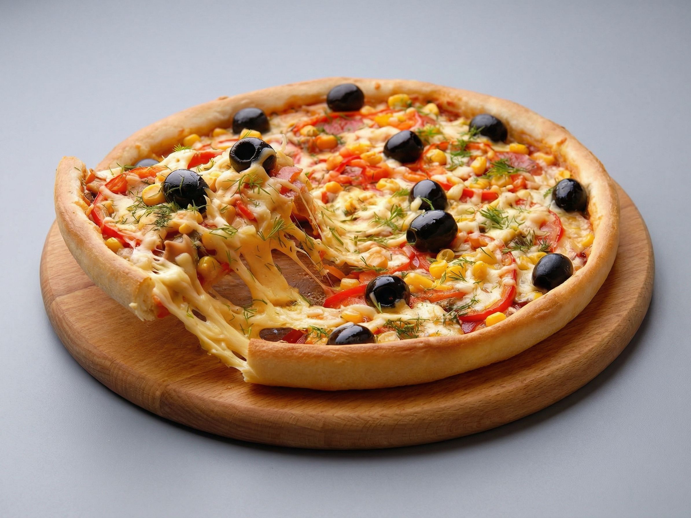 Smoked Turkey Rosto Italian Pizza