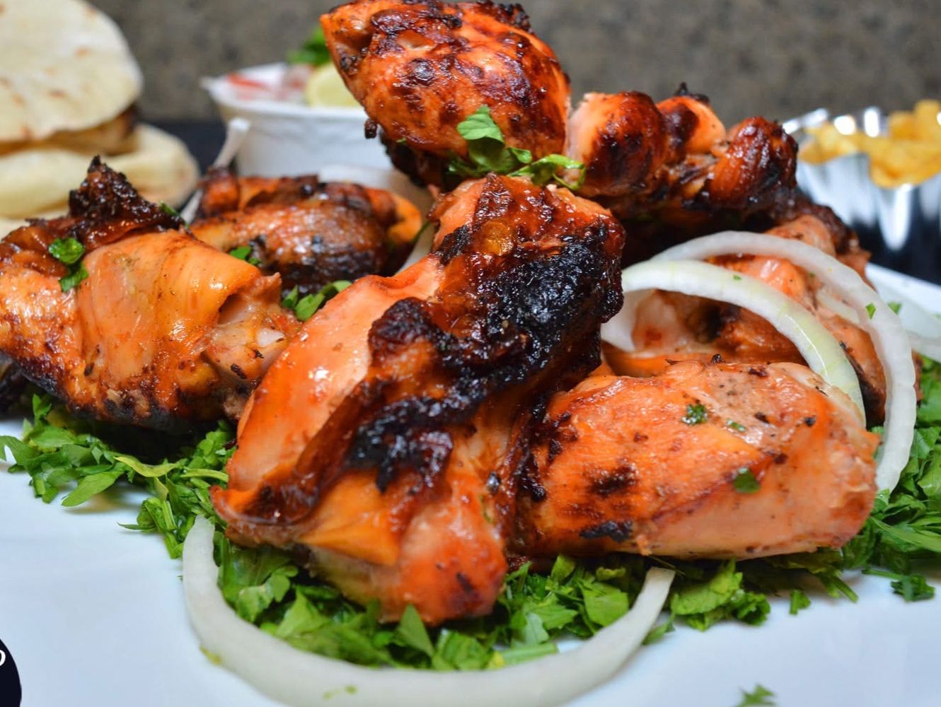 Shish grilled chicken