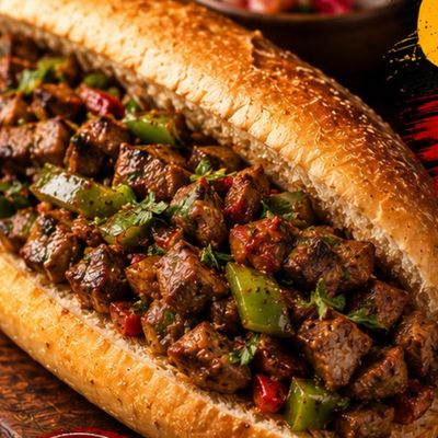 Alexandrian liver sandwich
